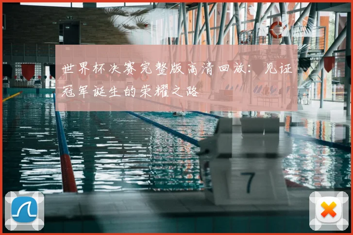 世界杯决赛完整版高清回放：见证冠军诞生的荣耀之路